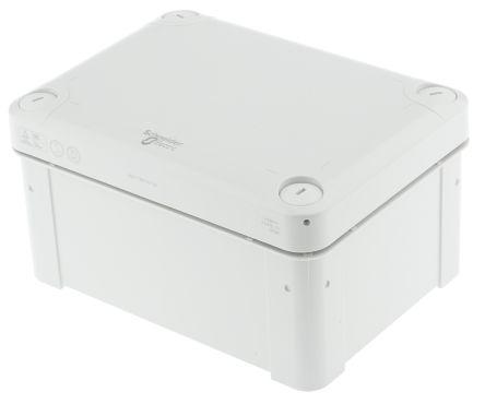 Schneider Electric Thalassa TBS Series ABS Wall Box, IP66, 164 mm x 121 mm x 87mm