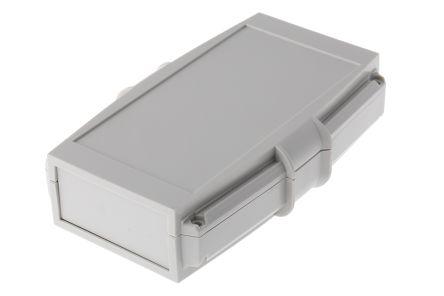 CAMDENBOSS 66 Series Grey ABS Handheld Enclosure, Integral Battery Compartment, IP65, 145 x 95 x 35mm