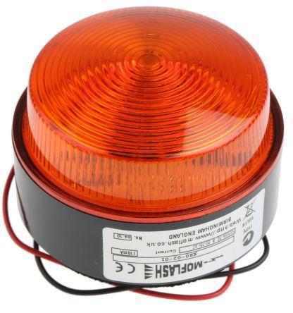 Xenon Beacon 10-100Vdc/20-72Vac amber