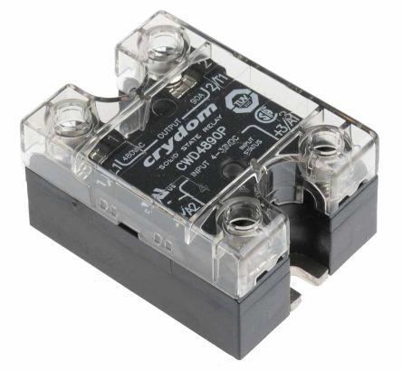 Sensata/Crydom CW SERIES Series Solid State Relay, 90 A Load, Panel Mount, 660 V ac Load, 32 V dc Control, CWD4890P