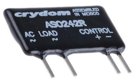 Sensata/Crydom Solid State Relay, 2 A Load, PCB Mount, 280 V rms Load, 10 V dc Control, ASO242R