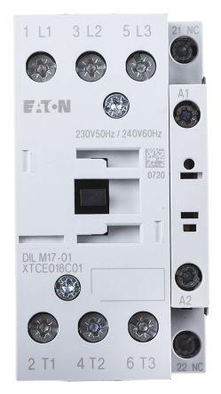 Eaton xStart Contactor, 230 V ac Coil, 3 Pole, 17 A, 7.5 kW, 3NO