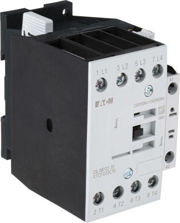 Eaton xStart Contactor, 230 V ac Coil, 4 Pole, 32 A, 7.5 kW, 4NO