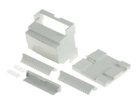 CAMDENBOSS Modular Enclosure Enclosure Type CNMB Series, 88 x 58 x 90mm, Polycarbonate DIN Rail Enclosure