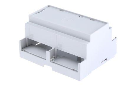 DIN rail enclosure,106mm,solid top