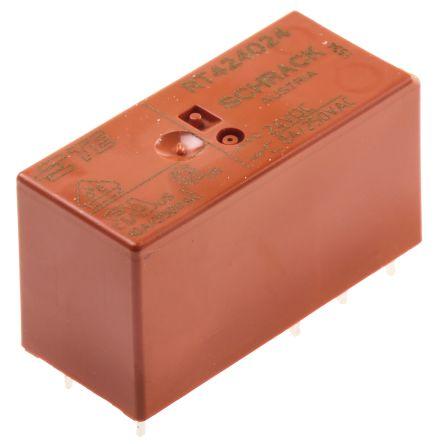 RELAY, PLUG IN, 2 CO, 24VDC