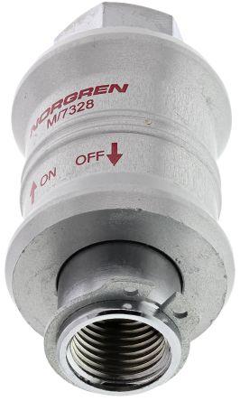 Norgren Sleeve 3/2 Pneumatic Manual Control Valve M/7300 Series, G 1/4, 1/4in, III B