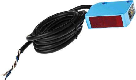 Sensor, retroreflective, Sr 15m, relay