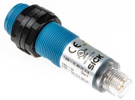 Sensor, Retro-reflective, M18, Sr 4m PNP