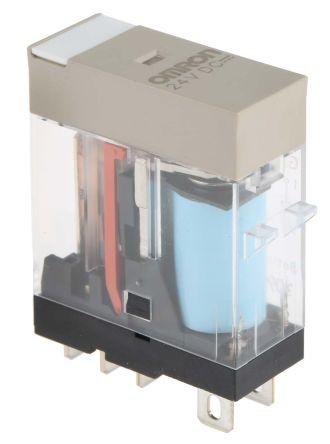 PLUG-IN RELAY, 5 PIN, SPDT 10A 24VDC