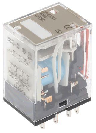 PLUG-IN RELAY LED, 14 PIN 4PDT 5A 48VDC