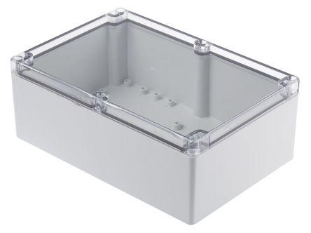 Fibox Transparent Polycarbonate Enclosure, IP66, IP67, 244 x 164 x 90mm