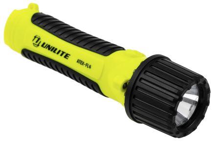 Unilite ATEX LED Torch Yellow 150 lm, 174 mm