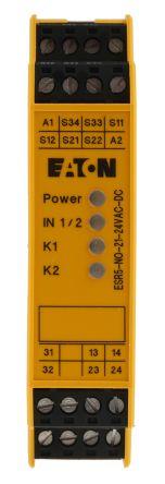 SAFETY RELAY, DUAL CHANNEL, 24VAC/DC