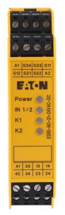 SAFETY RELAY, DUAL CHANNEL, 24VAC/DC