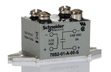 Solid state relay, SPST-NO, 5 A, panel