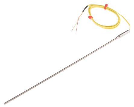 Type K Thermocouple, S/S, 3x250mm + ANSI