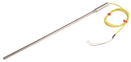 Type K Thermocouple,S/S, 6x250mm + ANSI