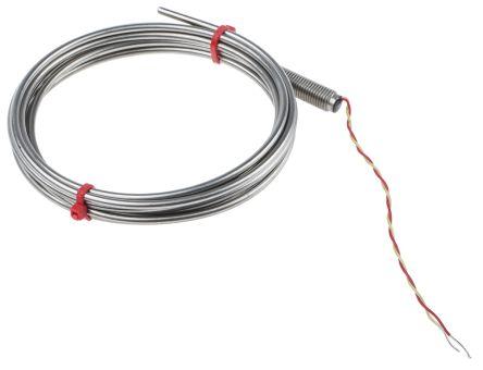 Type K Thermocouple,S/S, 3x2000mm + ANSI