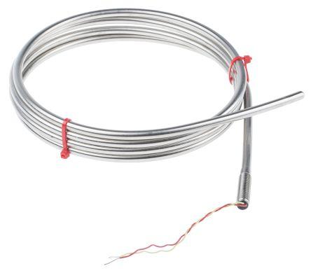 Type K Thermocouple,S/S, 6x2000mm + ANSI