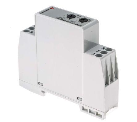 Carlo Gavazzi Voltage Monitoring Relay, SPDT, 8 â†’ 28V dc, DIN Rail, DUA52C724