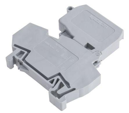 WAGO281-611 281 Series Fuse Terminal Block, 4mm², Single-Level, Cage Clamp Termination, Fused