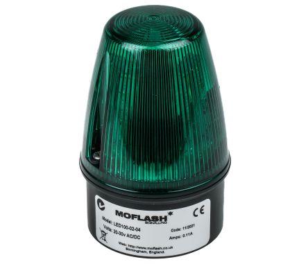 LED100 Beacon, Green, 20-30 Vac/dc