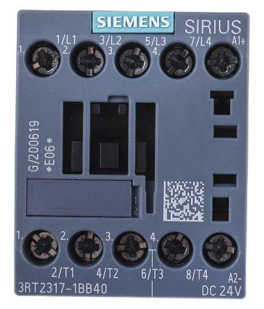 CONTACTOR RES S00 20A 24VDC 4NO SCREW