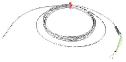 Type K Thermocouple 2m braided cable