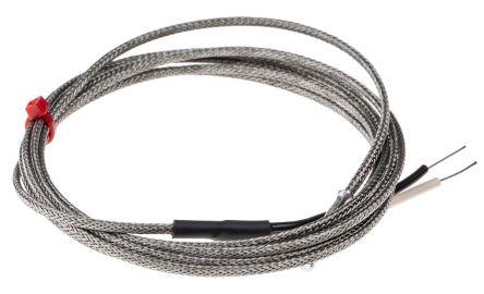 Type J Thermocouple 2m braided cable
