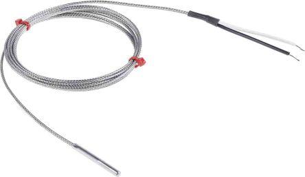 Type J Thermocouple 2m braided cable