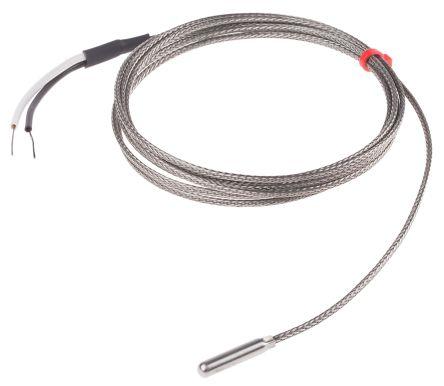 Type J Thermocouple 2m braided cable