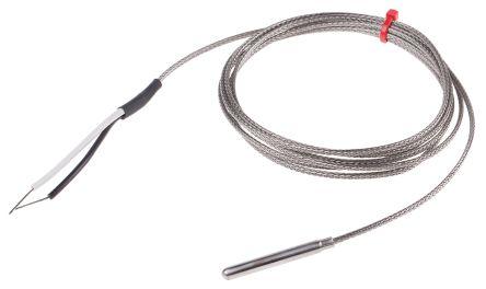 Type J Thermocouple 2m braided cable