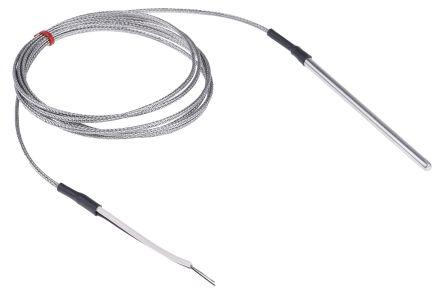 Type J Thermocouple 2m braided cable