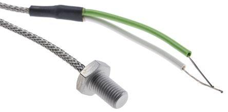 Type K Thermocouple 2m braided cable