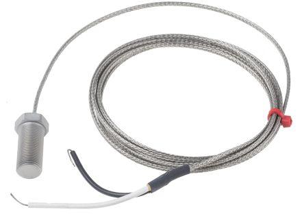 Type J Thermocouple 2m braided cable