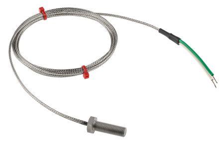 Type K Thermocouple 2m braided cable