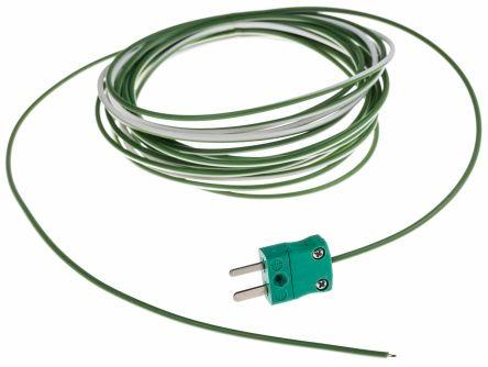 Type K Thermocouple + Plug, 5m