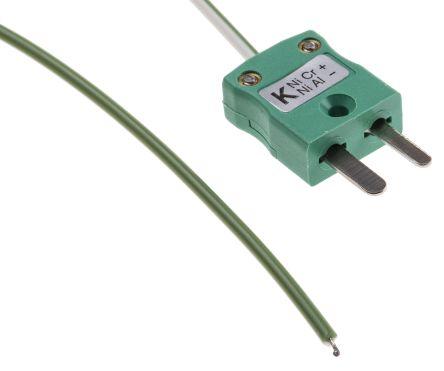 Type K Thermocouple + Plug, 10m