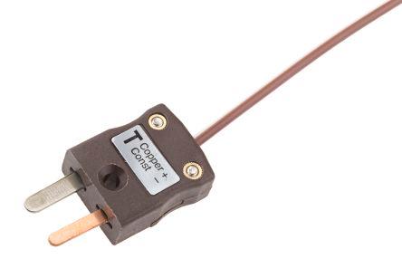 Type T Thermocouple + Plug, 5m