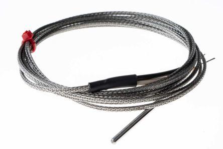 Type J Thermocouple 2m braided cable