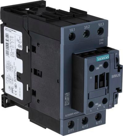 CONTACTOR AC3 22KW 230V 1NO+1NC 3P S2