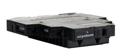 Sensata/Crydom DR Series Solid State Relay, 12 A dc Load, DIN Rail Mount, 280 V ac Load, 32 V dc Control, DR24D12X