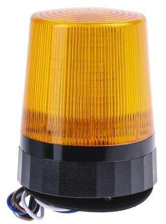 LED Beacon, Amber, Tall Prof, 110-230Vac