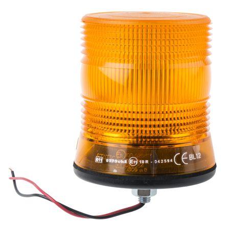 LED Beacon, Amber, 1 Point, 10-30Vdc