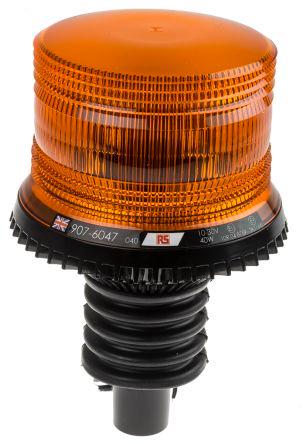 R65 LED Beacon, Amber, Flexi, 10-30Vdc