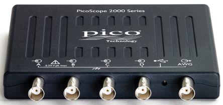 Pico Technology 2405A PC Based Oscilloscope, 25MHz, 4 Analogue Channels