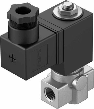 2/2 Way Solenoid Valve, NC, G1/4, 3mm