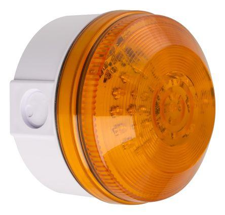 LED195 8-20VAC/DC White Deep Base Amber