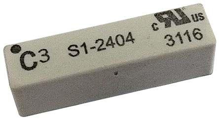 REED RELAY, 24V COIL W/DIODE, SCREENED